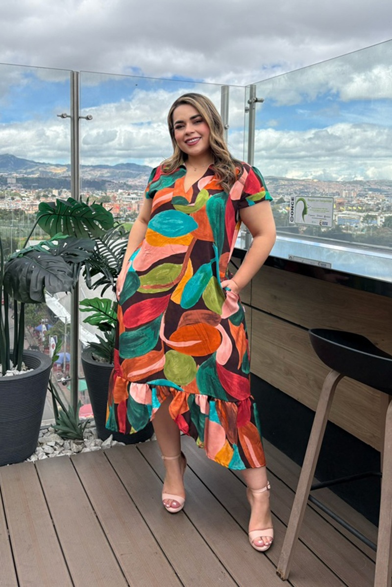 Vestido para gorditas: Susan