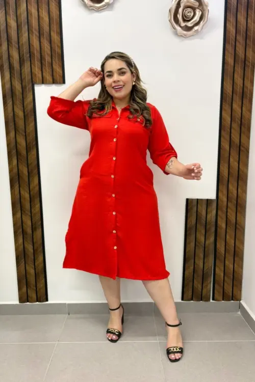Vestido para gorditas: Luz